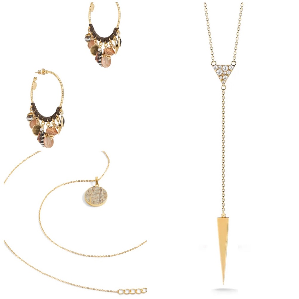 3 Piece Jewelry Lot Shana Gulati, Gas Bijoux, Elizabeth and James